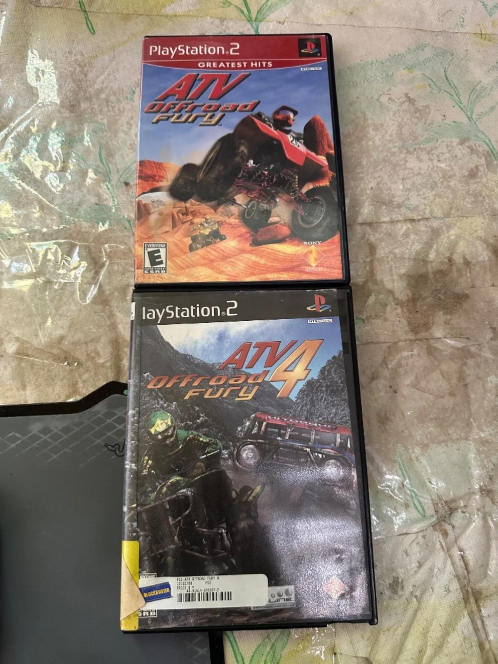 IHRA Drag Racing 2 Corvette ATV Off Road Fury 1 & 4 PlayStation 2 PS2 Games